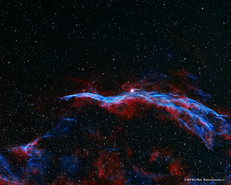NGC 6960 Witches Broom Nebula- Narrowband